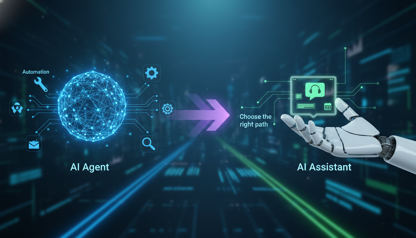 AI Agents vs AI Assistants: Choosing the Right Path for Your Workflow