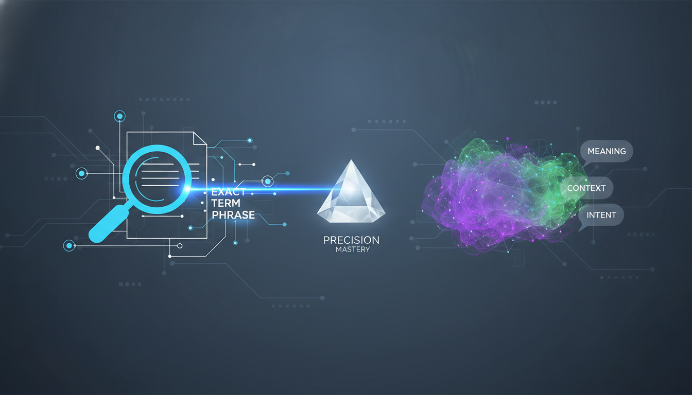 Mastering Full-Text Search: Pinpointing Precision in the Age of Semantic Search