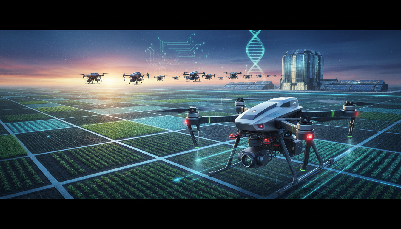 Revolutionizing Agriculture: The Next-Gen Drones Set to Transform Large Farms